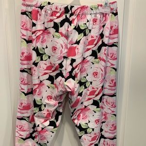 Sweet legs floral plus size leggings